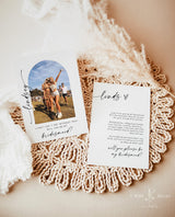 Bridesmaid Photo Card | Will You Be My Bridesmaid | Photo Bridesmaid Proposal | Modern Minimalist Wedding | Boho Arch Bridesmaid Proposal M9