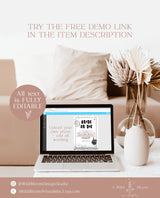 Bride or Die Bachelorette Invitation Template | Till Death Do Us Party Bachelorette | Skull Bachelorette | Halloween Bachelorette Party | B5