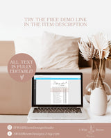 The Wedding Shoe Game | Fun Couple Game | Boho Bridal Shower Game | Couples Wedding Shower Game | His or Her Trivia | Editable Template | M9