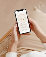 Girl Baby Shower Text Invite | Boho Baby Shower Invite | Digital Shower Evite | Girl Baby Clothes Shower | Editable Template | C2