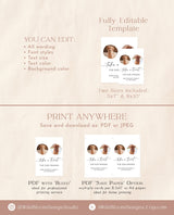 Wedding Favor Sign Template | Dog Treat Wedding Favors Sign | Pet Treat Favor Sign | Biscuit Bar Sign | Editable Template | M9