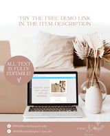 Photo Christmas Card Template | Arch Christmas Card | Boho Holiday Card | Christmas Tree Card | Merry Christmas | Editable Template M7