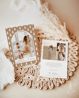 Photo Christmas Card Template | Arch Christmas Card | Boho Holiday Card | Christmas Tree Card | Merry Christmas | Editable Template M7