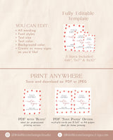 Strawberry Custom Sign Template Berry Sweet Baby Sign Strawberry First Birthday Girl Strawberry Birthday Party Decor Editable Template | B7