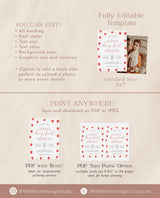 Strawberry 1st Birthday Invitation Template Girl Birthday Party Berry First Birthday Invite Editable Template Printable Invite Evite | B7