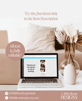 Photo Strip Save the Date | Photo Booth Save the Date | Minimalist Save the Date Template | Photo Save the Date Card | Editable Template, M9