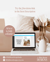 Sage Green Wedding Invitation | Modern Minimalist Wedding Invitation Template | Olive Green Wedding Invite | Photo Wedding Invitation | M0