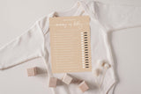 Mommy or Daddy Game | Gender Neutral Boho Tan Baby Shower Game Card 5x7 BM1