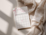 Baby Bingo Game Baby Shower Game | Pink Bow