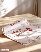 That's Amore Wedding Welcome Sign | Modern Italian Wavy Frame