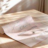 Blush Watercolor Bridal Shower Welcome Sign | Pink Bridal Shower Welcome Poster