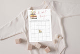 Bridal Bingo Game Card | Shower Wildflower Books Activity