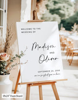 Welcome To The Wedding Sign | We're So Glad You're Here