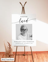 Funeral Memorial Sign | Celebration Of Life Loving Memory