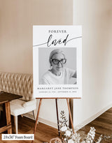 Funeral Memorial Sign | Celebration Of Life Loving Memory