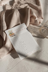 20 Questions About the Bride Game | Wildflower Books Bridal Shower - mockup display