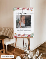 Wildflower Graduation Party Welcome Sign | Photo