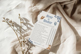 Over Or Under Baby Shower Game | Blue Cowboy Western
