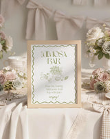 Mimosa Bar Bridal Shower Sign | Fresh Off the Market Decor