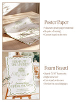 Fresh Off the Market Bridal Shower Welcome Poster | Farmer's Market Party
