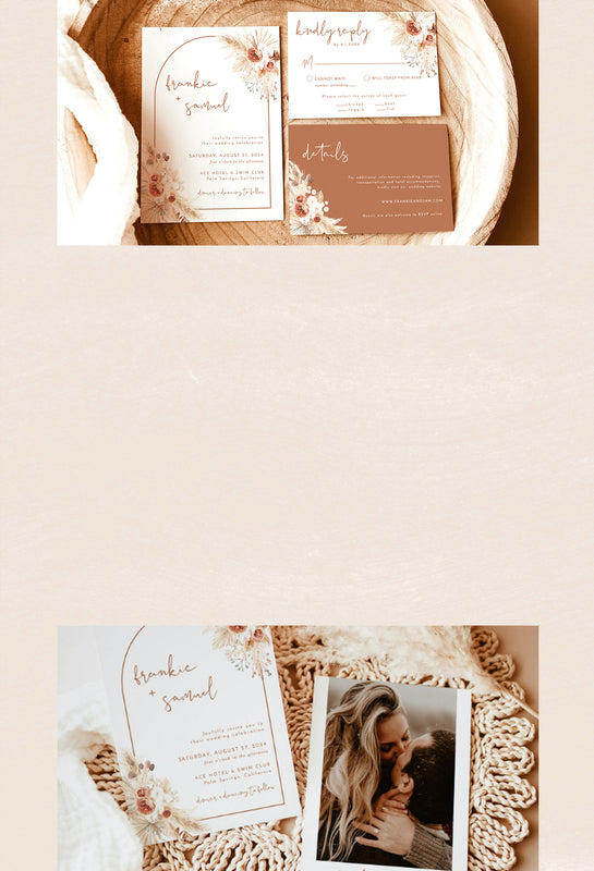 Wild Bloom Design Studio Editable Wedding Invitation Printables