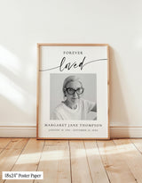 Funeral Memorial Sign | Celebration Of Life Loving Memory
