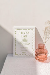 Mimosa Bar Bridal Shower Sign | Fresh Off the Market Decor