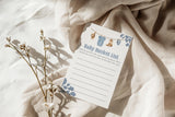 Baby Bucket List Baby Shower Game | Blue Cowboy Western