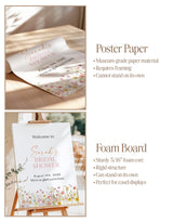 Wildflower Bridal Shower Welcome Sign | Love In Bloom Floral Design