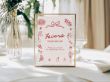 Favors Sign Baby Shower Sign | Pizza Baby Shower | Special Delivery