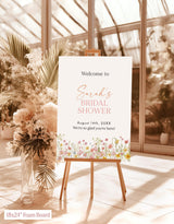 Wildflower Bridal Shower Welcome Sign | Love In Bloom Floral Design