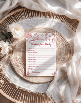 Wishes for Baby Card Baby Shower Card | Pizza Baby Shower | Special Delivery