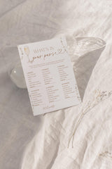 Whats In Your Purse Bridal Shower Game | Pearls and Prosecco