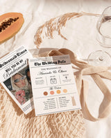 Newspaper Bridesmaid Proposal Card, Will You Be My Bridesmaid, Modern Bridesmaid Card, Bridesmaid Proposal Newspaper, Editable Template, N2
