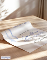Something Blue Before I Do Bridal Shower Welcome Sign