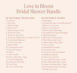 Love in Bloom Bridal Shower Invitation, Wildflower Bridal Shower Invite, Colorful Floral Love in Bloom Bridal Shower, Editable Template, N4