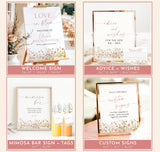 Love in Bloom Bridal Shower Invitation, Wildflower Bridal Shower Invite, Colorful Floral Love in Bloom Bridal Shower, Editable Template, N4