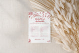 Baby Word Scramble Game Baby Shower Game | Pizza Baby Shower | Special Delivery