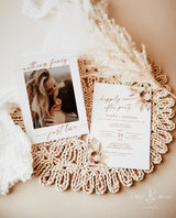 Photo Wedding Announcement with Envelopes (2)