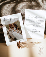 Personalized Photo Thank You Card — Boho (2)