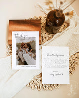 Personalized Photo Thank You Card — Boho (2)