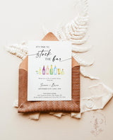 Stock the Bar Couples Shower Invitation
