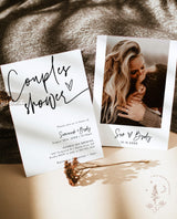 Couples Shower Invitation with Personalized Photo