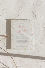 Baby Sprinkle Invitation