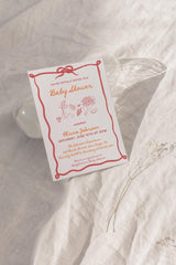 Hand Drawn Baby Shower Invitation