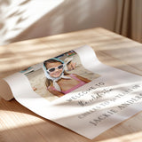 Photo Birthday Party Welcome Sign