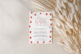 Berry Sweet Baby Shower Invitation with Envelopes