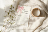 Baby Prayer Cards