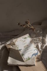 Dinosaur Birthday Invitation