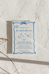 Hand Drawn Bridal Shower Invitation